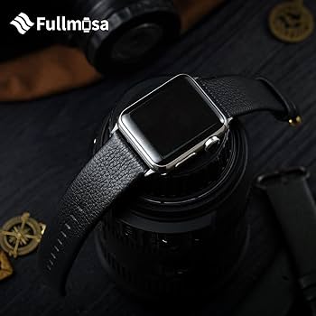 Amazon.com: Fullmosa Leather Bands Compatible with Apple